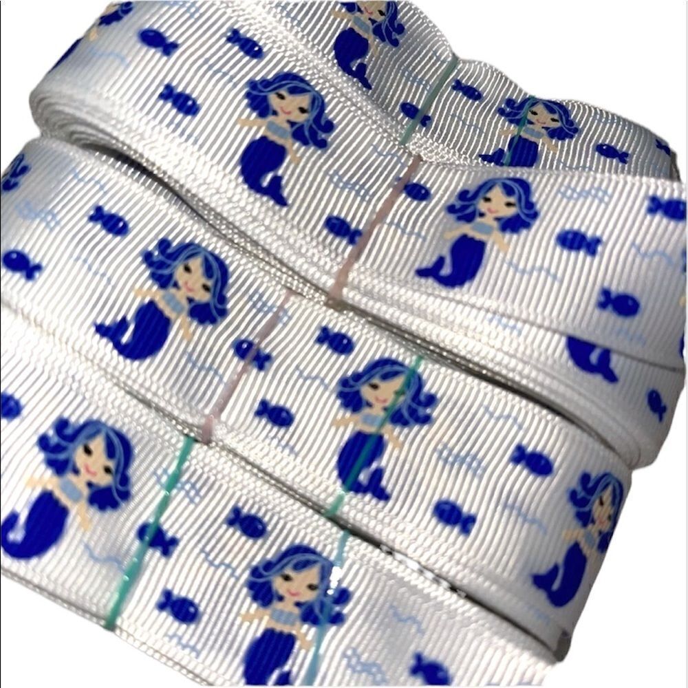 Grosgrain Ribbon 7/8” 5 yards 5/$20 NEW 1” yds bows bow making shipping supplies